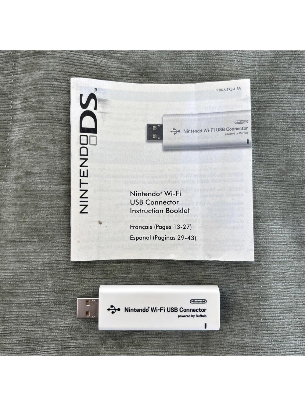 Nintendo Wi‑Fi USB Connector NTR‑010 DS/Wii Adapter Dongle Only